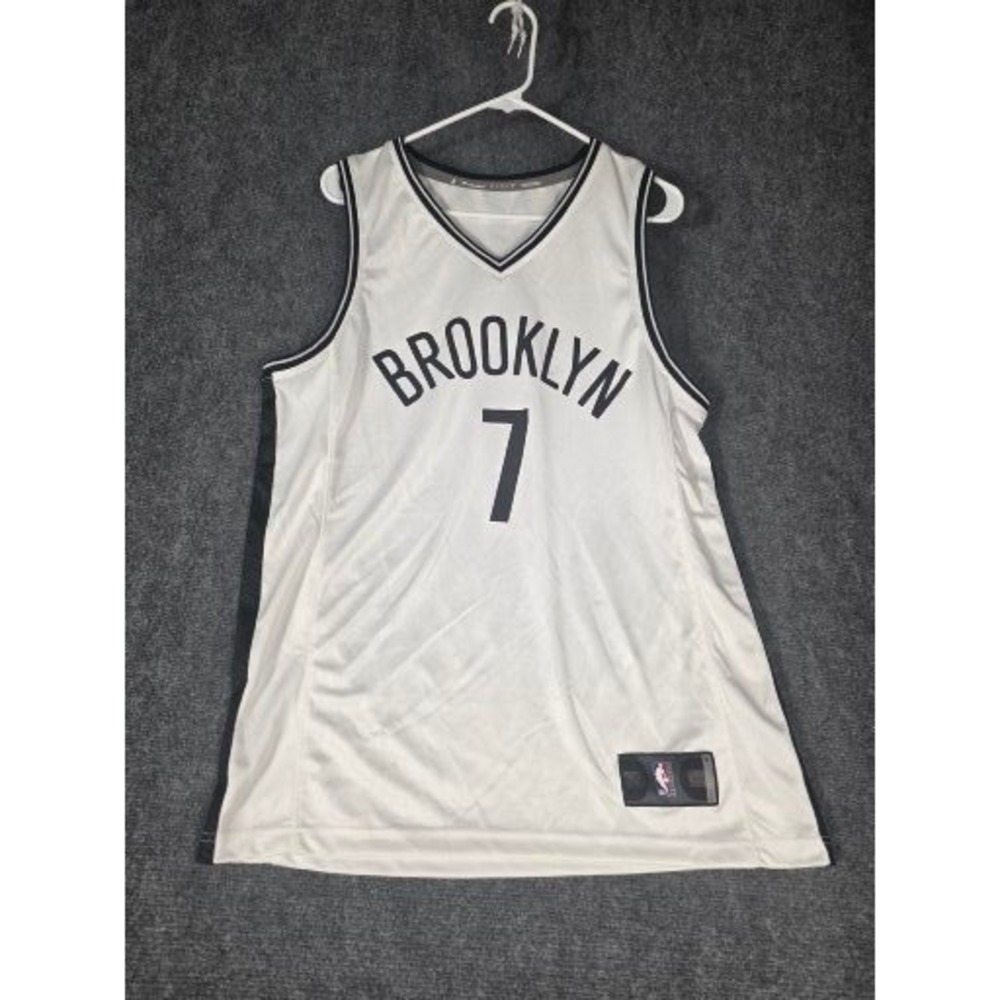 Fanatics Brooklyn Nets Kevin Durant 7 Basketball Jersey‎ Mens Medium White Black